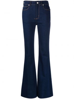 Stretch jeans Alexander Mcqueen blå