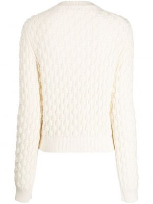 Sweter z okrągłym dekoltem Ports 1961 biały