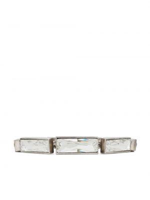 Armband mit kristallen Saint Laurent silber