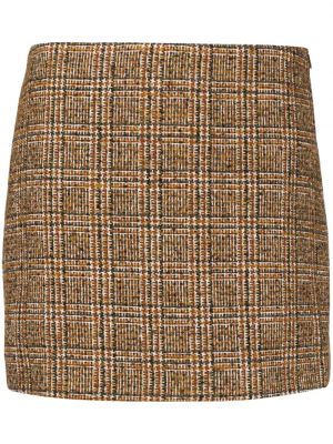 Kostkované mini sukně Rodebjer