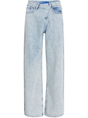 Ασύμμετρα τζιν σε φαρδιά γραμμή Karl Lagerfeld Jeans