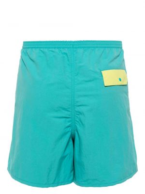Shorts avec applique Patagonia bleu