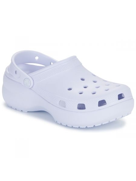 Pantofi cu platformă Crocs violet