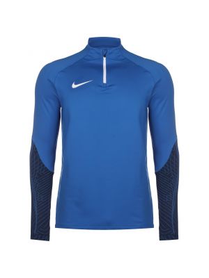 T-shirt a maniche lunghe in maglia Nike blu