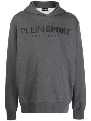 Sport hoodie Plein Sport grå