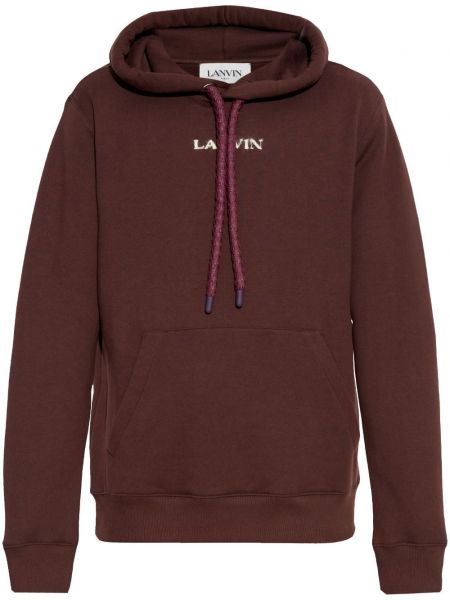 Işlemeli hoodie Lanvin