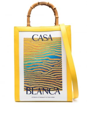 Shopper handtasche mit print Casablanca