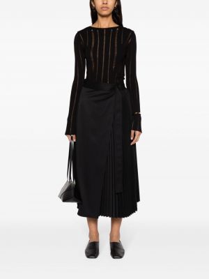 Plisované sukně Lvir černé