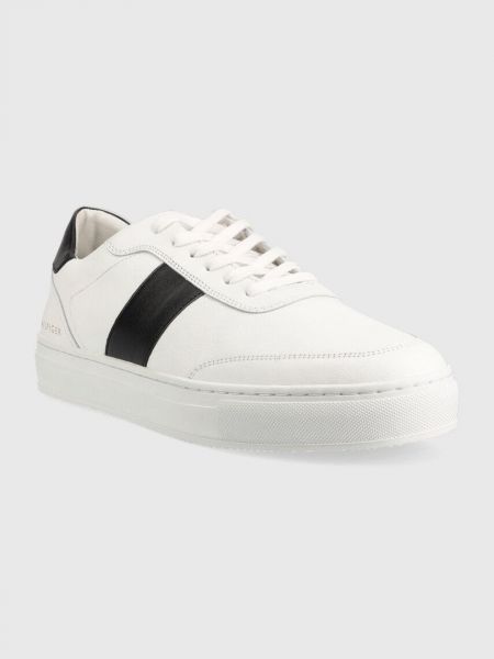 Sneakersy w paski Tommy Hilfiger białe
