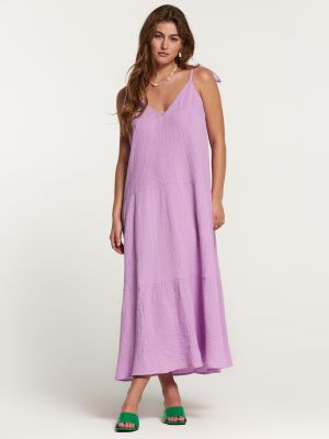 Robe longue Shiwi violet