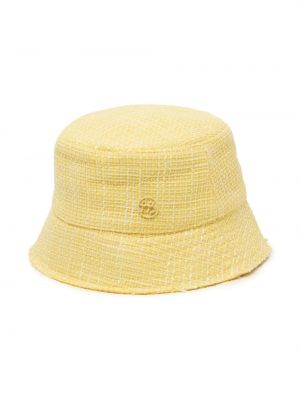 Tvídový klobouk Ruslan Baginskiy žlutý