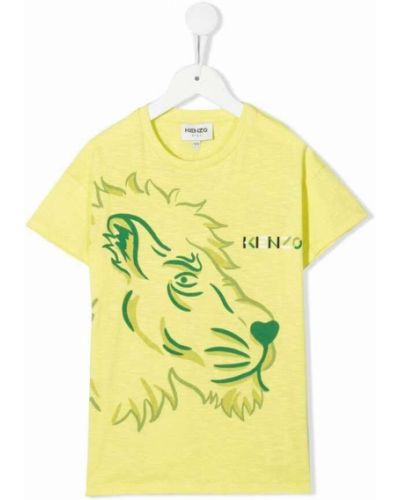 T-shirt Kenzo, żółty