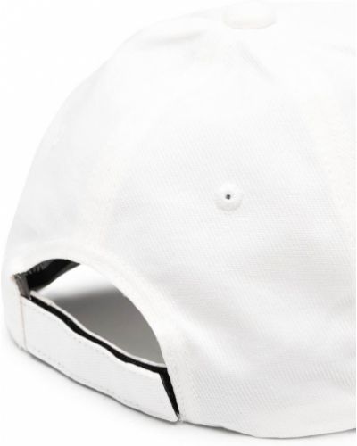 Kepurė su snapeliu Emporio Armani balta