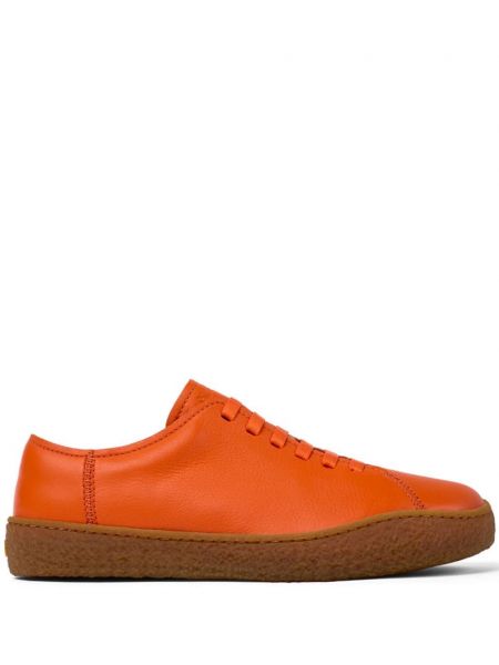 Læder sneakers Camper orange