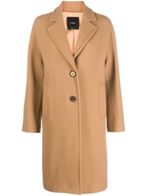 Manteau à boutons Pinko marron