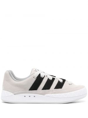 Δερμάτινα sneakers με κέντημα με κέντημα Adidas Stan Smith λευκό