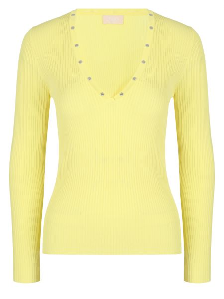 Пуловер Liu Jo желтый