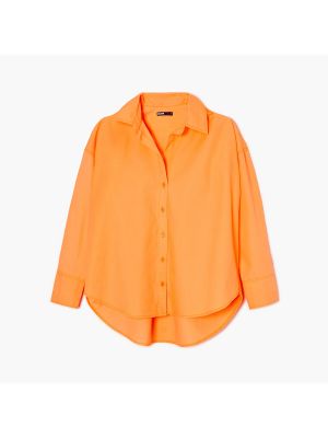 Košile Cropp, oranžová