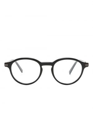 Okulary z nadrukiem Zegna czarne