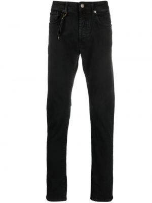 Jeans skinny slim Incotex noir