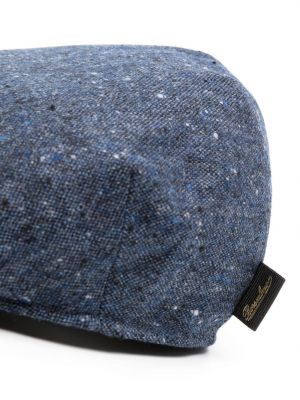 Vilnonis kepurė su snapeliu Borsalino mėlyna