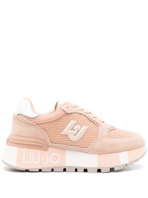 Platform talpú sneakers Liu Jo rózsaszín