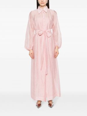 Sukienka koszulowa Baruni różowa