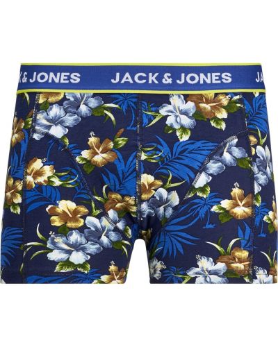 Bokseršorti ar ziediem Jack & Jones zils