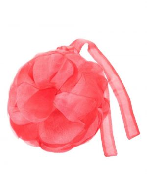 Hedvábný náhrdelník Nina Ricci růžový