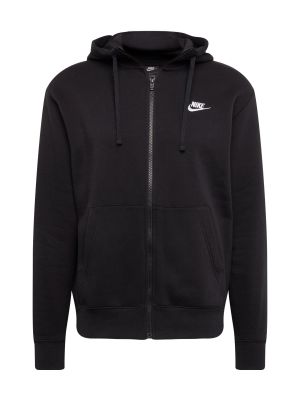 Fleecová bunda Nike Sportswear čierna
