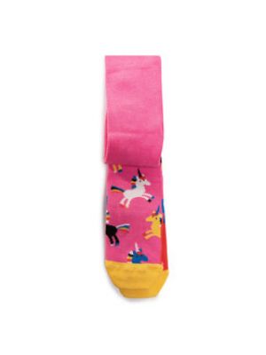 Collants slim Happy Socks rose