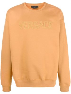 Brodert sweatshirt Versace brun