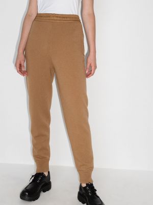Pantalon de joggings taille haute en tricot Moncler