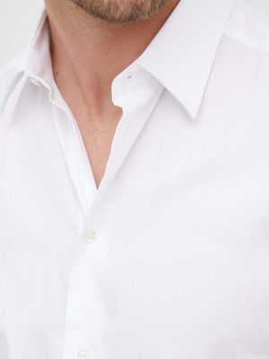 Slim сорочка з коміром класична Emporio Armani, біла
