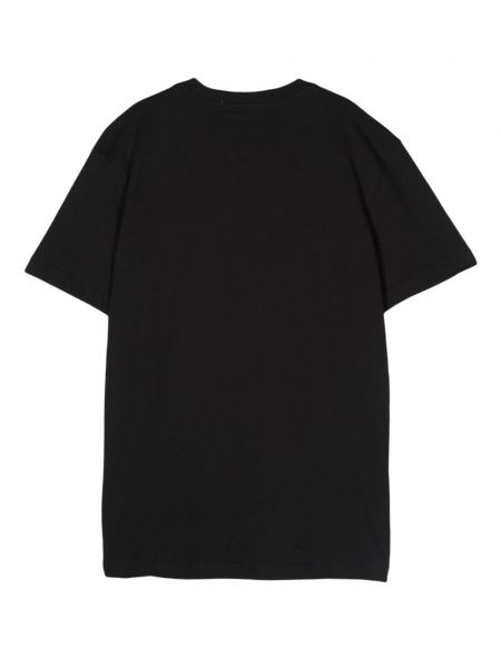 Kokvilnas t-krekls ar apdruku Calvin Klein Jeans melns