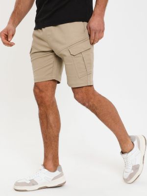 „cargo“ stiliaus kelnės Threadbare smėlinė