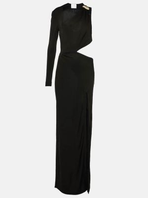 Μάξι φόρεμα Galvan μαύρο