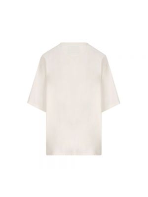 Camiseta de algodón Fendi blanco