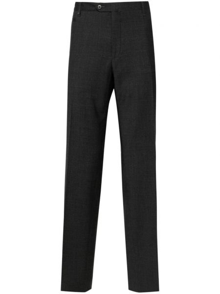 Pantalon à carreaux Corneliani gris