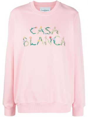 Raštuotas džemperis Casablanca rožinė