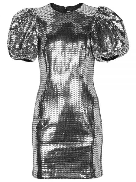 Платье Rotate Birger Christensen, серебряное