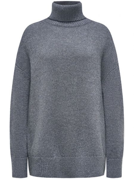 Вълнен пуловер 12 Storeez сиво