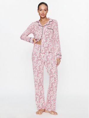 Priliehavé pyžamo Dkny ružová