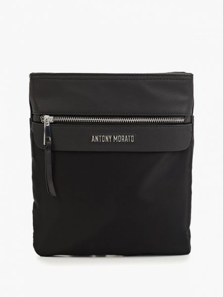 Черная сумка через плечо Antony Morato
