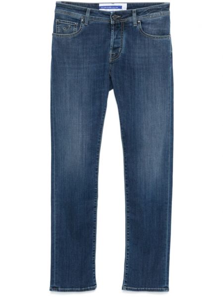 Skinny fit jean pantolon Jacob Cohën mavi