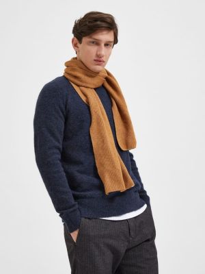 Pull Selected Homme bleu
