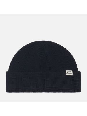 Шерстяная шапка C.p. Company черная