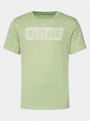 Marškinėliai Mustang žalia