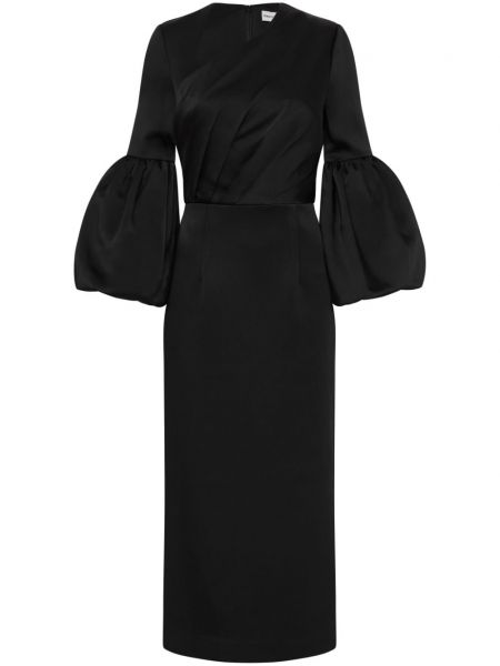 Midi obleka Rebecca Vallance črna