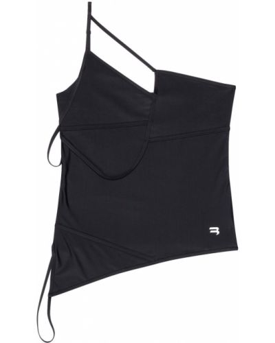 Asymmetrisk tanktop Balenciaga sort